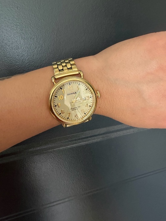 Shinola Accessories - Shinola Gold Bracelet Runwell